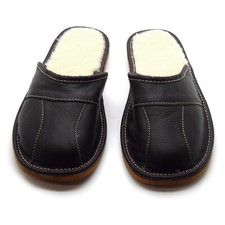 Mens Sheepskin Slippers Mule