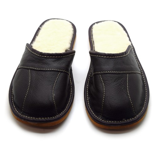 Mens sheepskin slippers mule - mens,