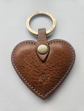 Mulberry Oak Leather Heart