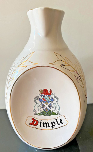 Vintage dimple whiskey - whiskey, ceramic