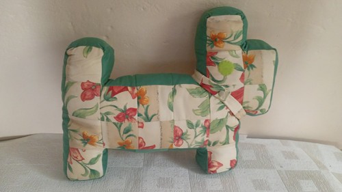Long large patchwork sausage - patchwork,
