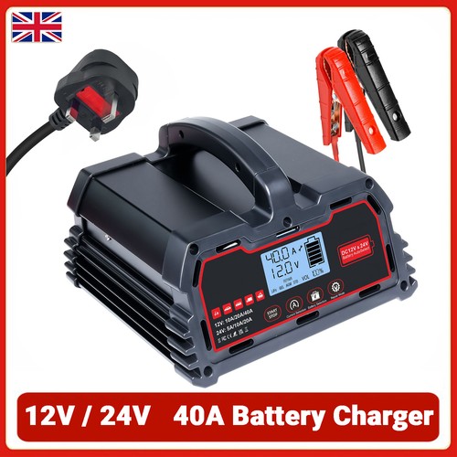 40a battery charger 12v 24v - 40a,