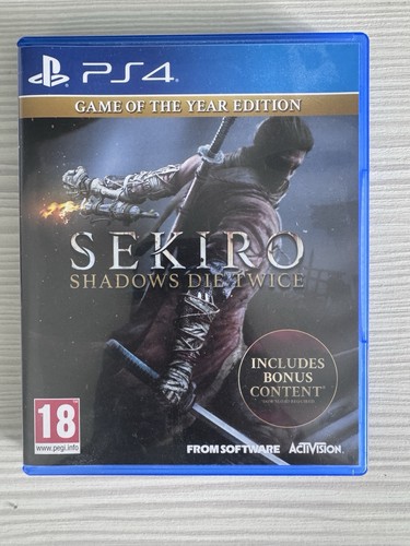 Used ps4 sekiro shadows die - sekiro,