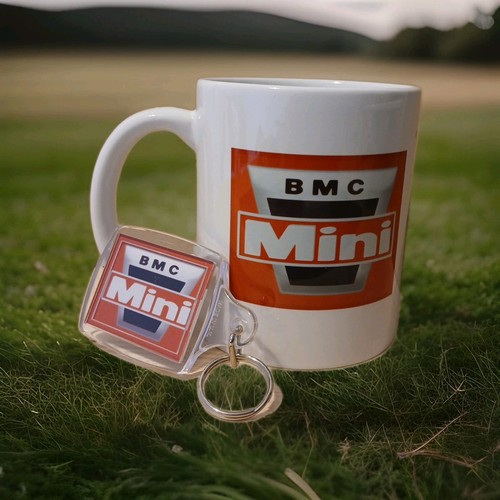 Bmc tractor mug and keyring - bmc,