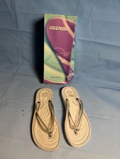 Vintage rider flip flops - vintage,