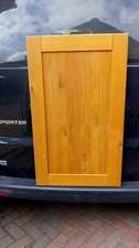 solid light oak shaker kitchen