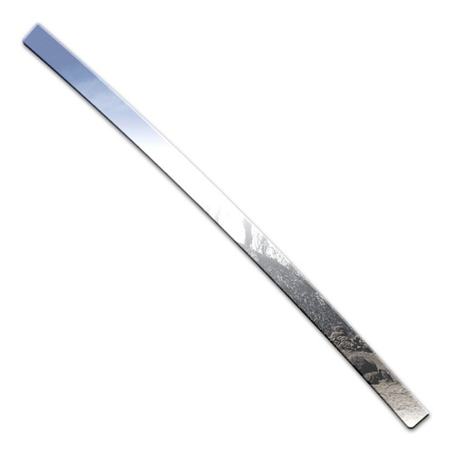 1pc luxury chrome rear - 1pc.,