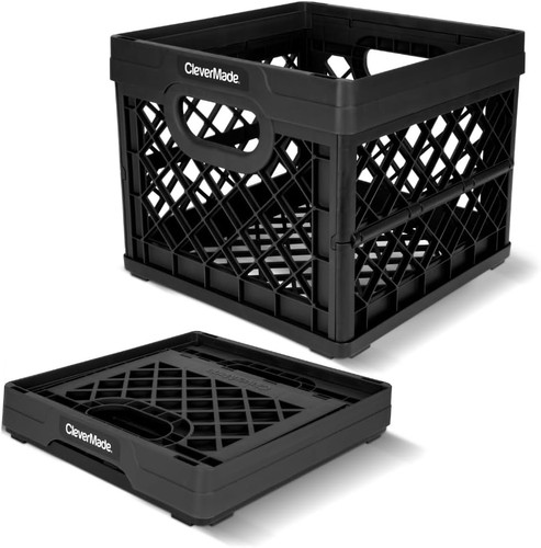 Collapsible milk crate 25l - milk, crate,