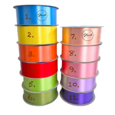 ShredAstic POLY RIBBON FLORIST wedding car cake funeral 50mm 2inch wide