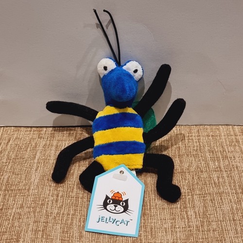 Jellycat funky bug blue yellow - bug, blue/yellow
