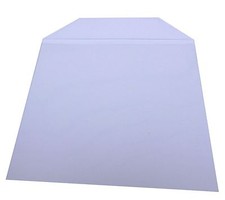 100 x CD DVD Blu-ray Disc 150 Micron Plastic Wallets Sleeves with Flap