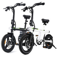 14 inch Electric Bike E-City Bike Folding Commuter E-Bike for Adults & Teens NEW