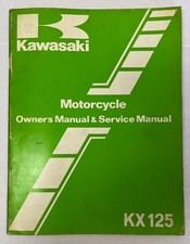 Kawasaki 99920-1212-01 KX125-B2 Owner's/Service Manual