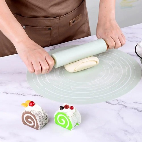 Silicone pastry rolling pin - silicone,