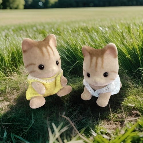 Sylvanian families baby twin - sylvanian,