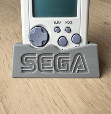 Sega Dreamcast VMU Visual Memory Unit Stand in Grey 3D Printed