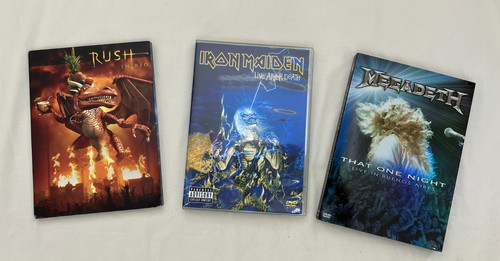 Rock music dvd rush - music,