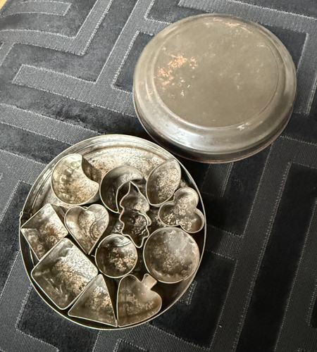 Vintage tala 1950 - pastry, aspic