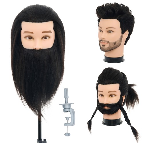 100 real hair - 14", male