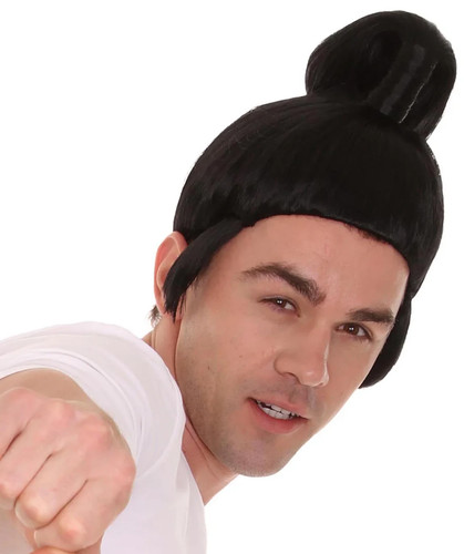Men japanese samurai wig - japanese,