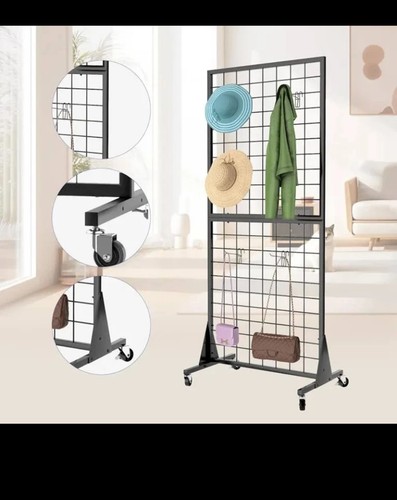 Gridwall panel display - panel, stand