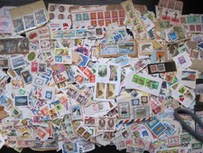 400 grams of Far East Asian kiloware (No Commonwealth).X453.