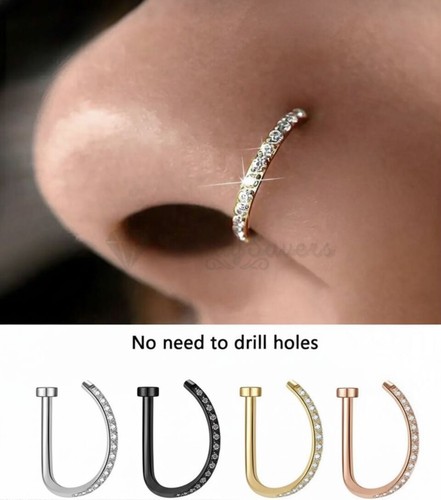 Fake nose ring - fake, non