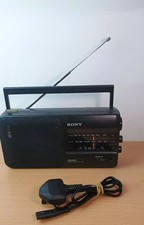 Sony ICF-790L Portable Radio Black 3-Band FM/MW/LW