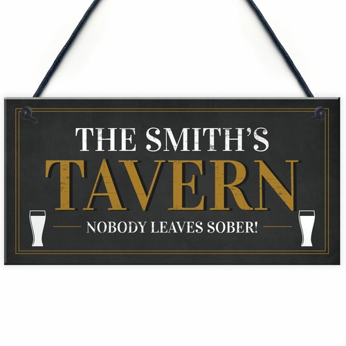 Personalised home pub sign - sign, any