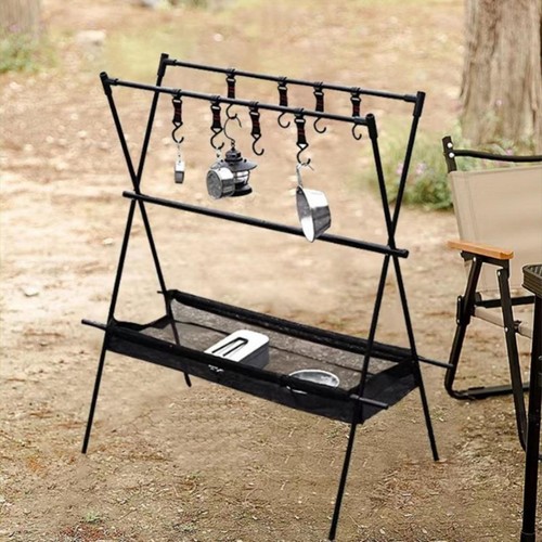 Camping rack mesh bag portable - bag,