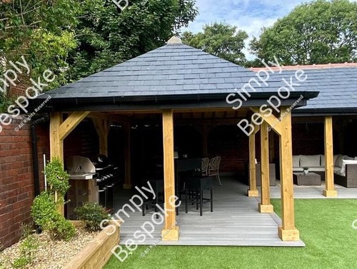 Hot tub shelter - hot, bar