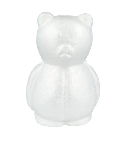 White polystyrene styrofoam - white,