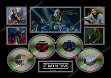 EMINEM SIGNED LIMITED EDITION  AUTOGRAPHED A4 RAP MUSIC PHOTO PRINT MEMORABILIA
