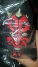 Star WARS EPISODE ONE PHANTOM MENACE DARTH MAUL SLIPPERS NEW Kenobi REBELS Rare