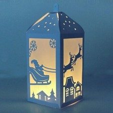 Lantern Box Merry Christmas