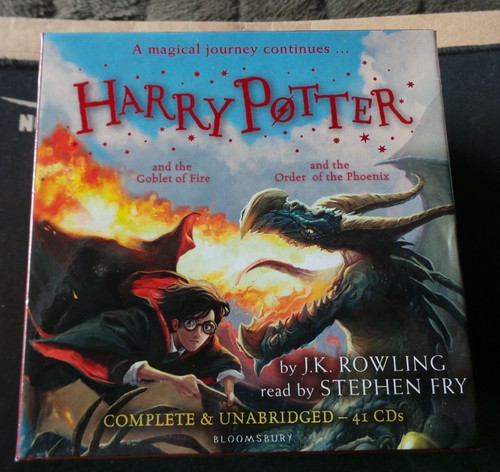 Harry potter audio books - audio, 4