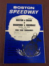 1971 BOSTON v CREWE v BRADFORD v ROCHDALE 25th JULY ( GOOD CONDITION )