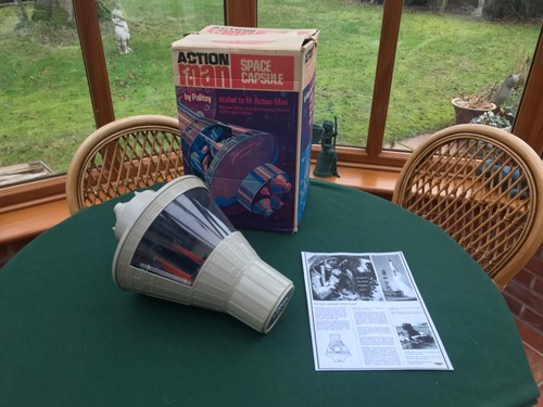 Vintage action man astronaut - action,