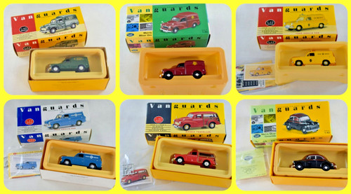 Vanguards diecast model - vanguards, vans