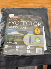 Parasol cover- black -153cm high by 53cm base - cost  £18.99 not used