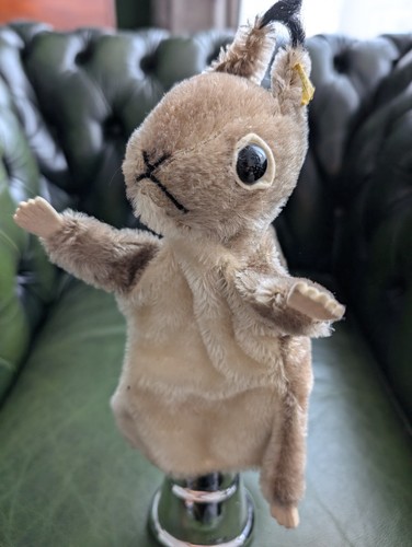 Steiff hand puppet squirrel - steiff,