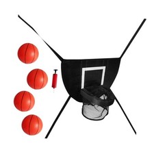 Trampoline Basketball Hoop