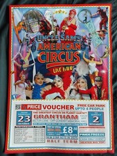 Uncle Sams American Circus Poster 2025 Circo Cirque Affiche Plakat