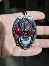 Moon Phase Libra Goddess Pendant Necklace