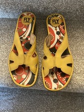 Fly London Yellow Leather