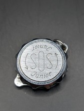 Vintage - SOS TALISMAN LOCKET Silver Tone Emergency Pendant