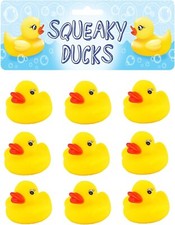 Mini Rubber Ducks Pack of 9