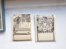 Ex libris Bookplates 2 Styles Cook X 42, Architectural X 32 In Original Boxes.