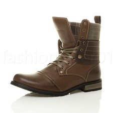 MENS TEENS BOYS GRIP SOLE LACE