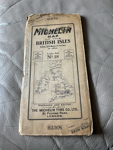 Michelin map the british - michelin,